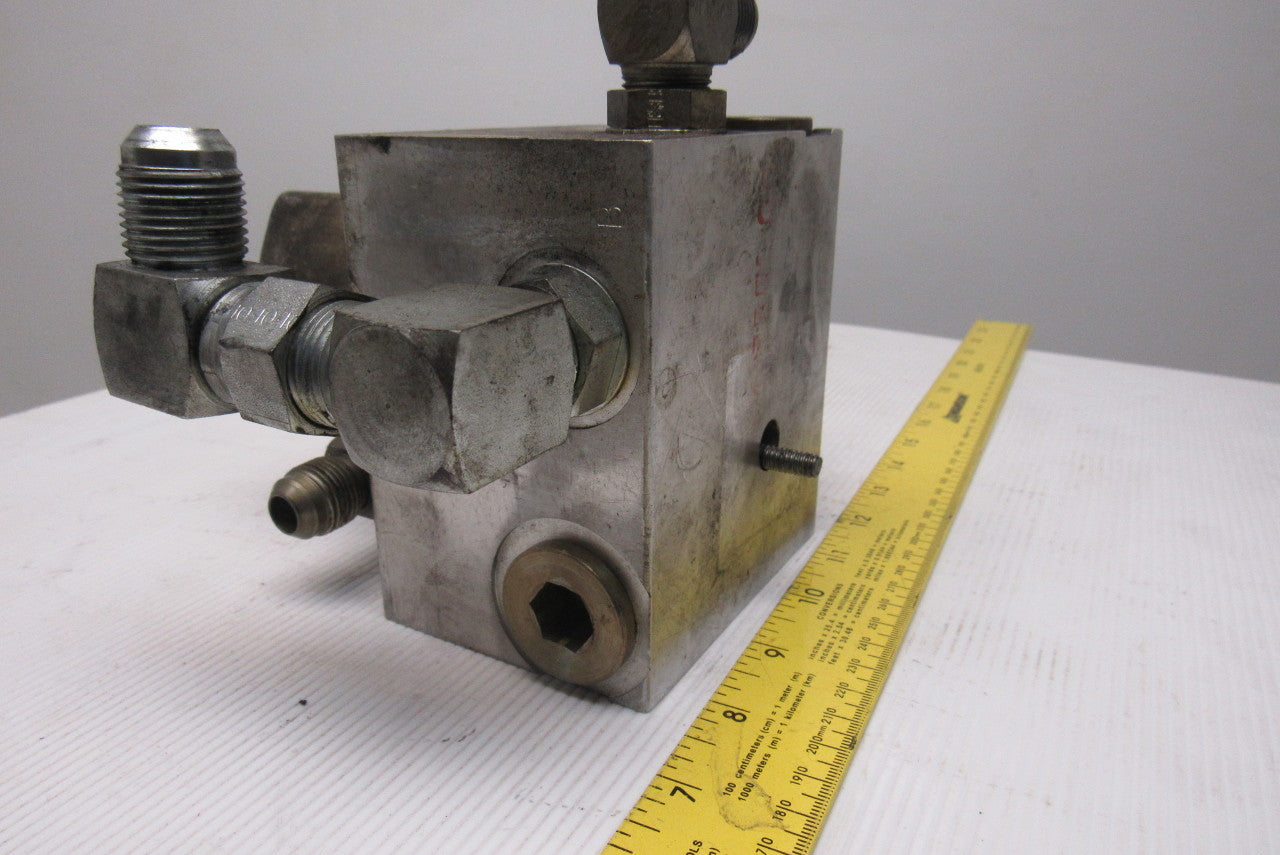 Crown 45RRTT-S Single Solenoid 36VDC Multi Port Manifold Stand Up Reach Forklift