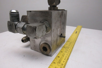 Crown 45RRTT-S Single Solenoid 36VDC Multi Port Manifold Stand Up Reach Forklift