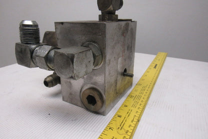 Crown 45RRTT-S Single Solenoid 36VDC Multi Port Manifold Stand Up Reach Forklift