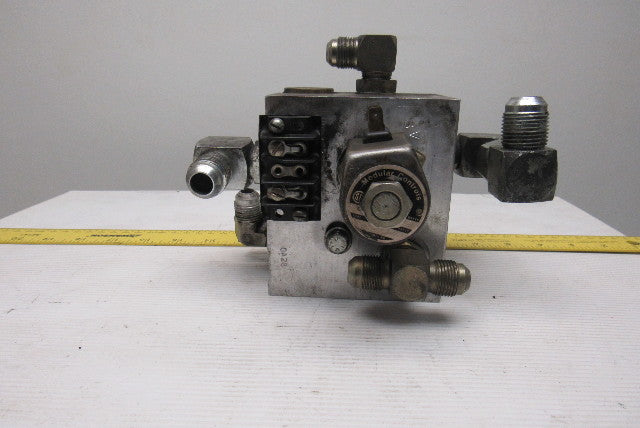 Crown 45RRTT-S Single Solenoid 36VDC Multi Port Manifold Stand Up Reach Forklift