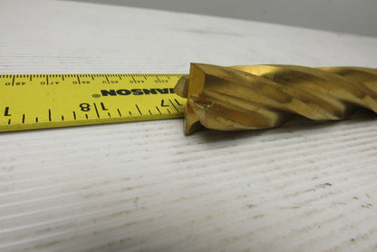 Precision Twist Drill 1932-9402-A 7/8" 4 Flute Tin Coated High Speed End Mill