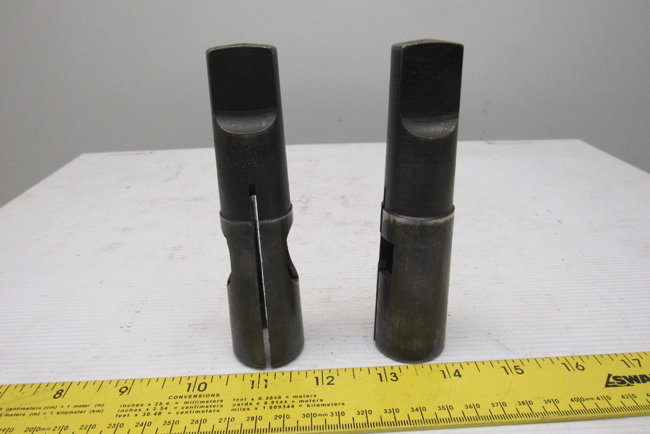 Collis Misc. Lot Reducing Sleeve Adapter #4 Morse 25.5mm, 23mm Lot Of 2
