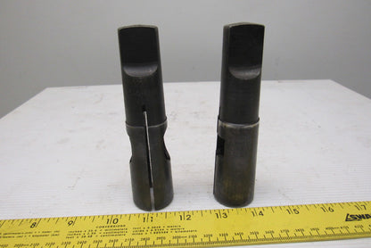 Collis Misc. Lot Reducing Sleeve Adapter #4 Morse 25.5mm, 23mm Lot Of 2