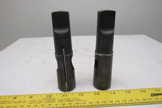 Collis Misc. Lot Reducing Sleeve Adapter #4 Morse 25.5mm, 23mm Lot Of 2