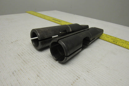 Collis Misc. Lot Reducing Sleeve Adapter #4 Morse 25.5mm, 23mm Lot Of 2