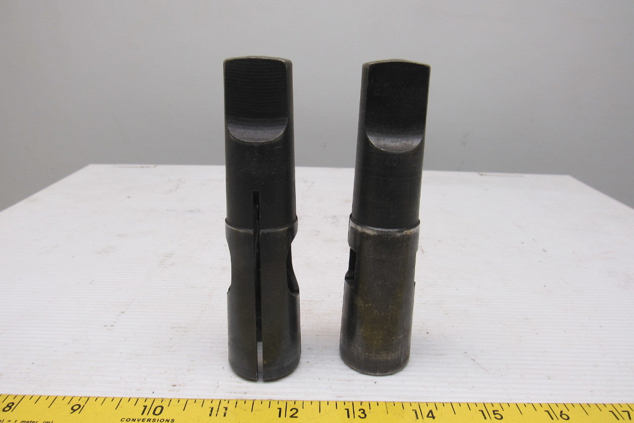 Collis Misc. Lot Reducing Sleeve Adapter #4 Morse 25.5mm, 23mm Lot Of 2