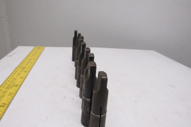 Collis Misc. Lot Reducing Sleeve Adapter #2 Morse 3/8" 11mm 9/16" Lot Of 9