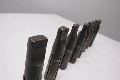 Collis Misc. Lot Reducing Sleeve Adapter #2 Morse 3/8" 11mm 9/16" Lot Of 9