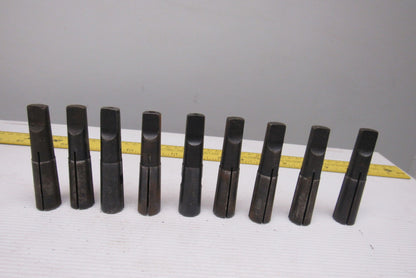Collis Misc. Lot Reducing Sleeve Adapter #2 Morse 3/8" 11mm 9/16" Lot Of 9