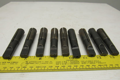 Collis Misc. Lot Reducing Sleeve Adapter #2 Morse 3/8" 11mm 9/16" Lot Of 9