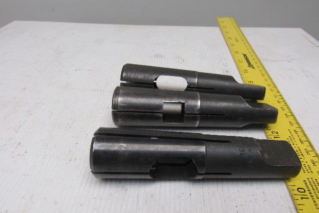 Collis Misc. Lot Reducing Sleeve Adapter #4 Morse 25.500mm, 2250mm Lot Of 3