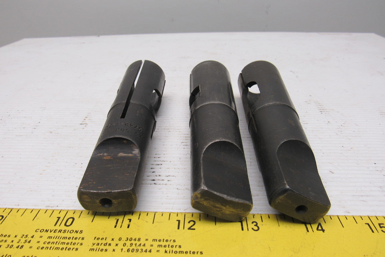 Collis Misc. Lot Reducing Sleeve Adapter #4 Morse 25.500mm, 2250mm Lot Of 3