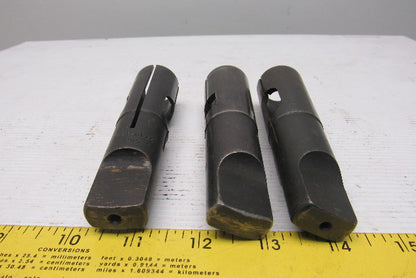 Collis Misc. Lot Reducing Sleeve Adapter #4 Morse 25.500mm, 2250mm Lot Of 3