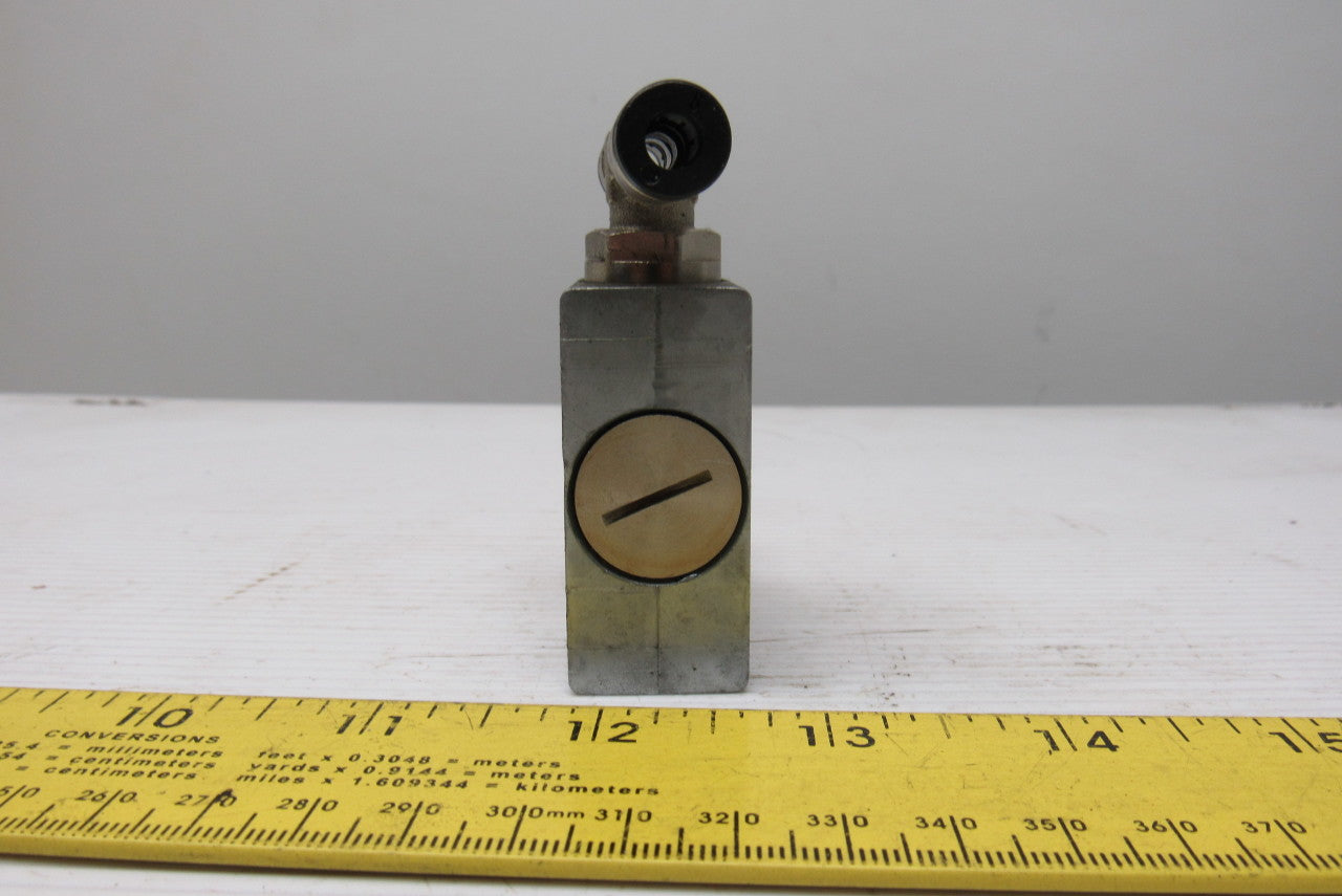 Dematic 06881-00031 Sorting Conveyor Divert Nose Left Hand 20 Deg 3/8-16 Insert
