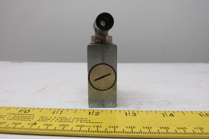 Dematic 06881-00031 Sorting Conveyor Divert Nose Left Hand 20 Deg 3/8-16 Insert