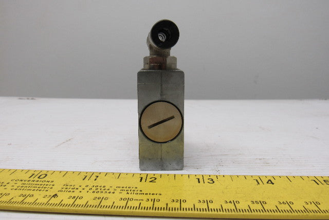 Dematic 06881-00031 Sorting Conveyor Divert Nose Left Hand 20 Deg 3/8-16 Insert