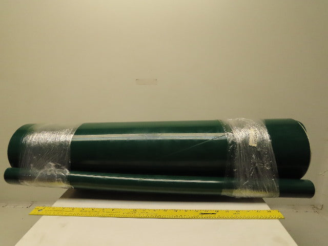 31-1/2" Wide x 43" Smooth Top Endless Conveyor Belt Center Tracking Grooves