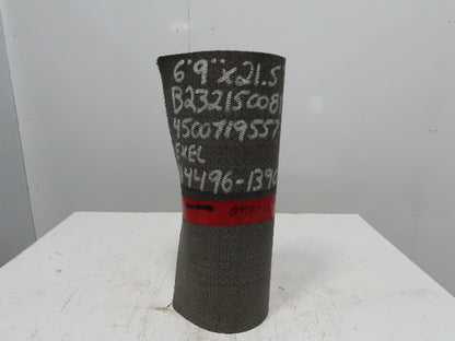 21-1/2" Interwoven Conveyor Belt Rough Top 6'9"