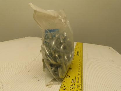 Fastenal #14 2" Zinc Steel Open Ended S Hook .187" Wire Lot Of 25