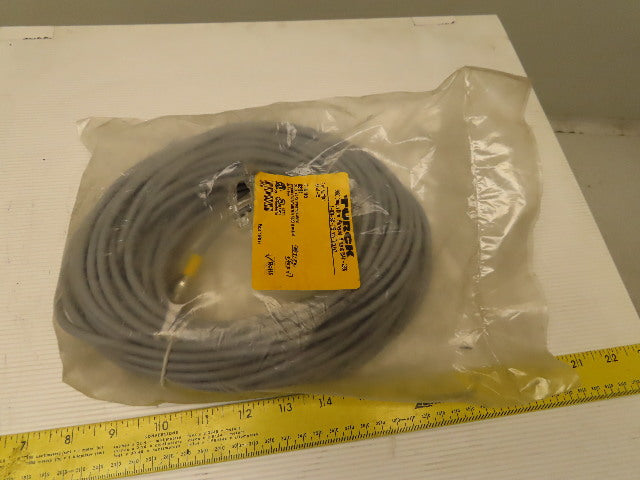 Turck RK4T-25 M12 Female Straight 3 Wire 25 Meter Cable