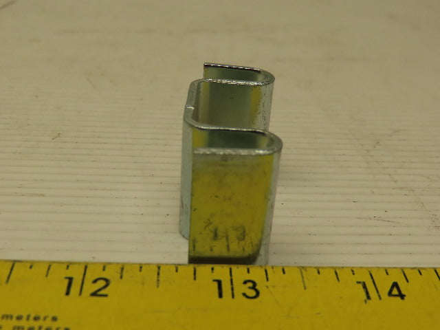 1-1/2" x 1" 1/4" Double Line Hose Wire Tube Clamp Lot Of 500