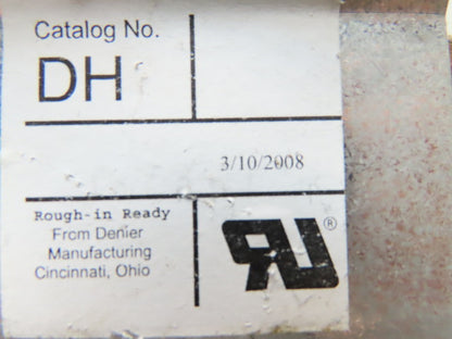 Denier No. DH Rough-in Ready Bar Chain Cable Reloc Ceiling Hanger 80+ Pieces