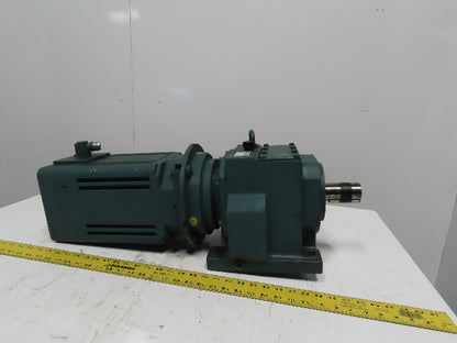 Telemecanique BPH1902N5MA2CA1 480V 362RPM 10.35Kw Inline Servo Gear Reducer