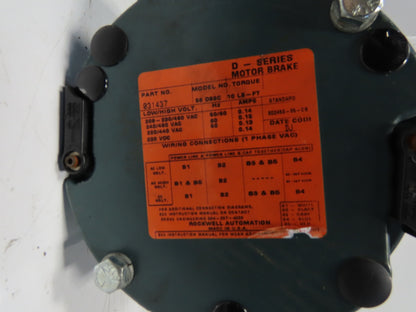 Dodge 26S15R 15:1 Ratio 117RPM 2Hp 208-230/460V 60Hz Right Hand Gear Motor