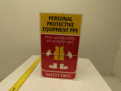 SAFETY FIRST Safe Working Reminder Placards ISO OSHA Lot Of 12 Different