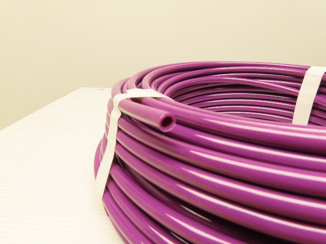 .170" ID x .250"OD 1/4" Purple Poly Airline Tube Air Hose Tubing .040" Wall 100'