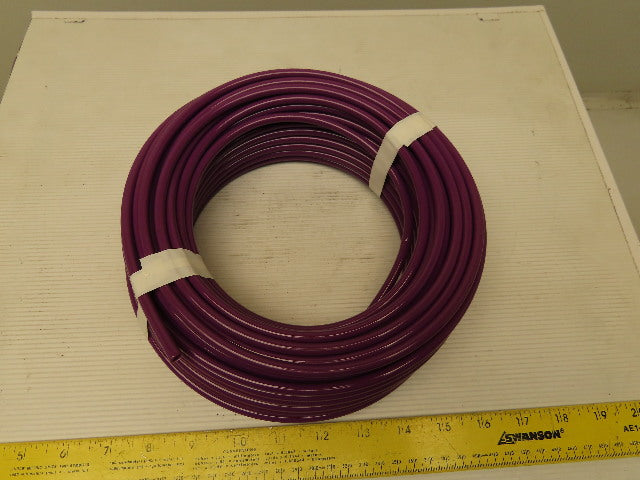 .170" ID x .250"OD 1/4" Purple Poly Airline Tube Air Hose Tubing .040" Wall 100'