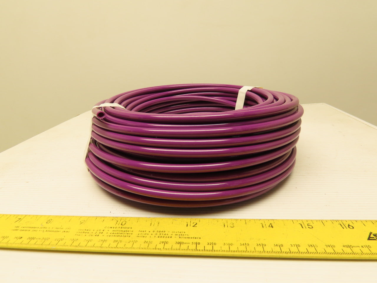 .170" ID x .250"OD 1/4" Purple Poly Airline Tube Air Hose Tubing .040" Wall 100'
