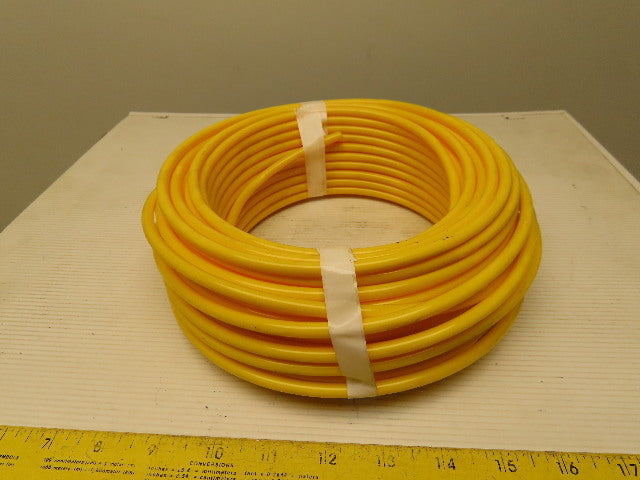 .170" ID x .250"OD 1/4" Yellow Poly Airline Tube Air Hose Tubing .040" Wall 100'