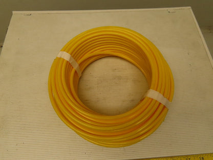 .170" ID x .250"OD 1/4" Yellow Poly Airline Tube Air Hose Tubing .040" Wall 100'