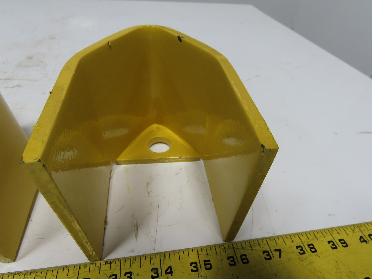 3" x 3" Pallet Rack Conveyor Leg Heavy Steel Leg Anchor Protector Guard Lot Of 4
