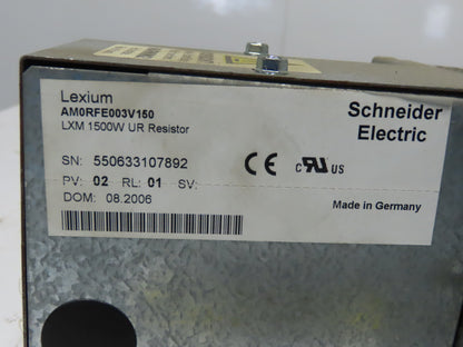 Schneider AM0RFE003V150 Lexium 1500W UR Resistor