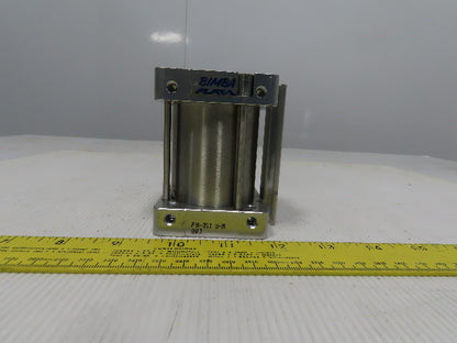 Bimba FA-311.5-M Flat 1 2 x 1.5" Stroke Double Acting Air Cylinder