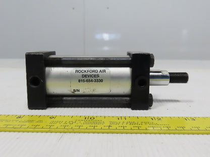 Rockford Air 1-1/2" Bore 2" Stroke 3/4" Rod Extension Air Cylinder