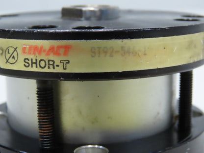 Lin-Act ST92-546-1 Shor-T 2-1/4" Bore 1/2" Stroke 3/4" Rod Air Cylinder