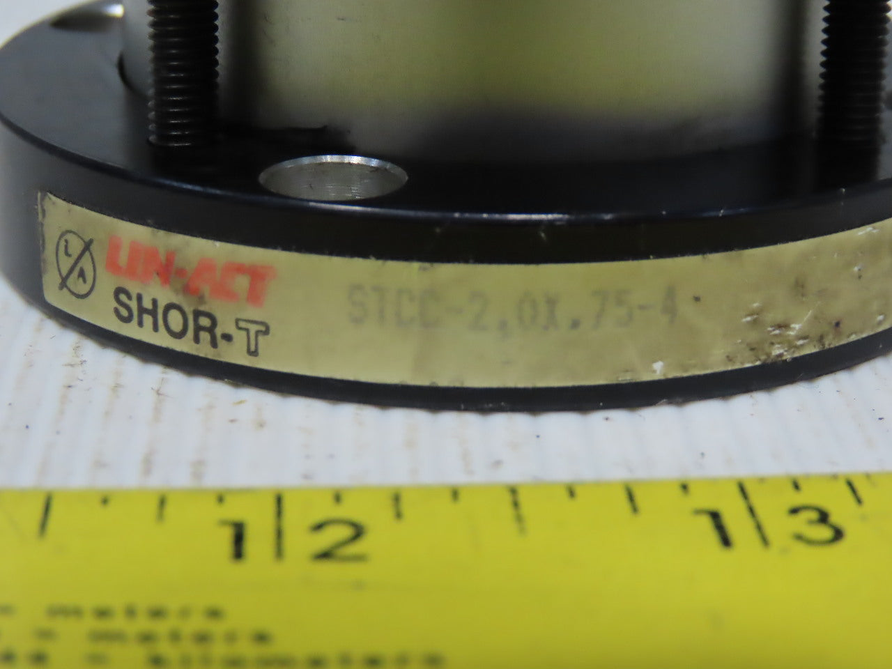 Lin-Act ST92-546-1 Shor-T 2-1/4" Bore 1/2" Stroke 3/4" Rod Air Cylinder