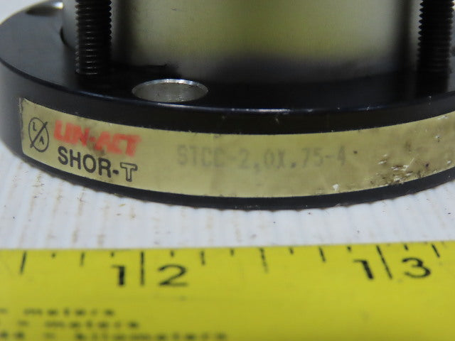 Lin-Act ST92-546-1 Shor-T 2-1/4" Bore 1/2" Stroke 3/4" Rod Air Cylinder