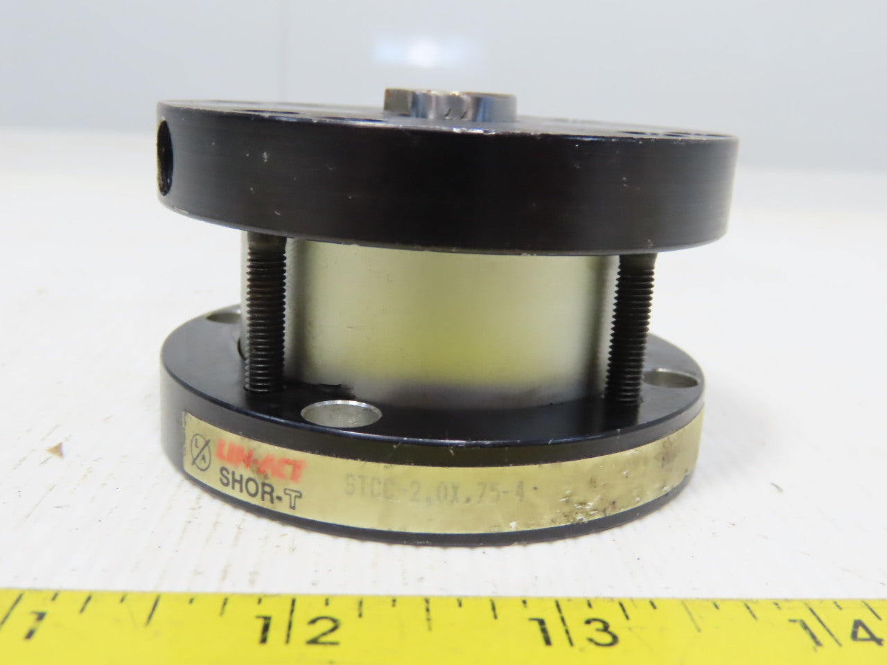Lin-Act ST92-546-1 Shor-T 2-1/4" Bore 1/2" Stroke 3/4" Rod Air Cylinder