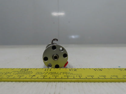 Bimba FOD-022-3FM Flat-1 5/8" Bore 2" Double Ended Stroke 1/4" Rod Air Cylinder