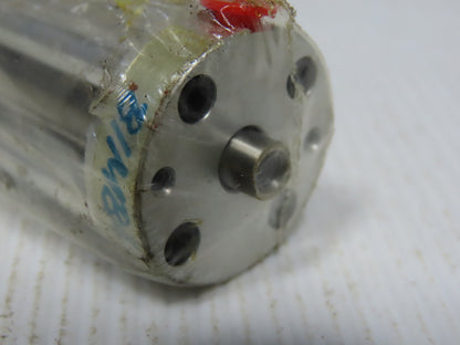 Bimba FOD-022-3F Flat-1 9/16" Bore 2" Double Ended Stroke 1/4" Rod Air Cylinder