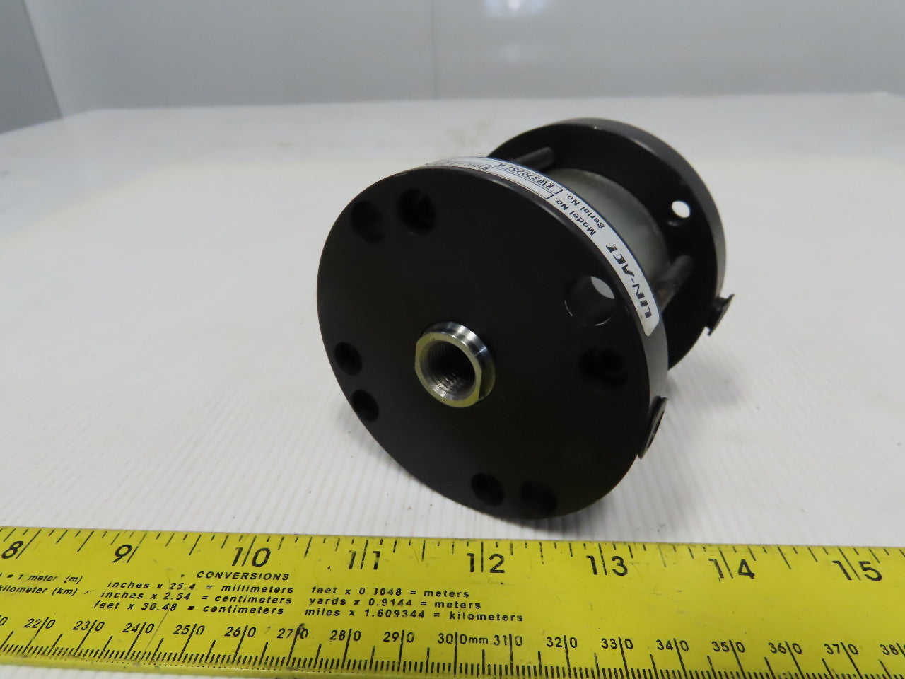 Lin-Act STHC-2.00x1.75-4 2-1/4" Bore 1-3/4" Stroke 3/4" Rod Air Cylinder