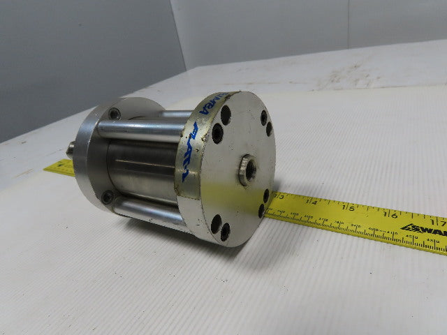 Bimba Flat-1 2-9/16" Bore 3" Double Ended Stroke 3/4" Rod Air Cylinder