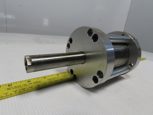 Bimba Flat-1 2-9/16" Bore 3" Double Ended Stroke 3/4" Rod Air Cylinder