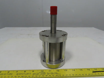 Bimba Flat-1 2-9/16" Bore 3" Double Ended Stroke 3/4" Rod Air Cylinder