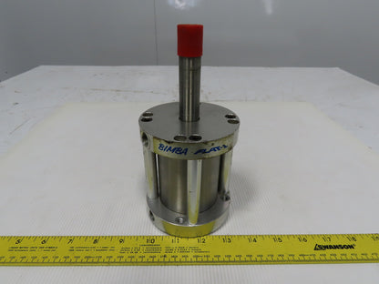 Bimba Flat-1 2-9/16" Bore 3" Double Ended Stroke 3/4" Rod Air Cylinder