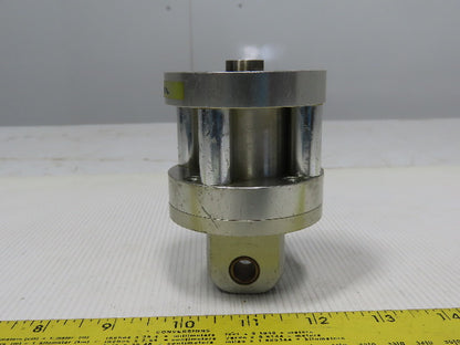 Bimba Flat-1 1-9/16" Bore 1-1/4" Stroke 5/8" Rod Clevis Mount Air Cylinder